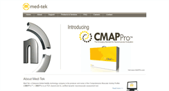 Desktop Screenshot of med-tek.com