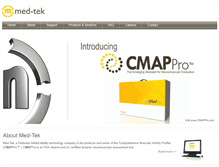 Tablet Screenshot of med-tek.com